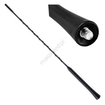 Antena samochodowa maszt anteny aluminium 40 cm ANTM08 AMIO-01296