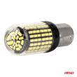 Żarówki LED CANBUS BA15S P21W R10W R5W 600LM 144SMD białe 12V 24V AMIO-04473 - 3