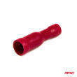 Konektory izolowane żeńskie okrągłe walcowe 4mm 0.5-1.5mm2 10A 10 szt. AMIO-03072 - 2