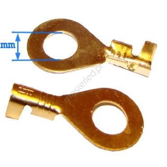 Konektor oczkowy nieizolowany 6,1mm