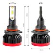 Żarówki samochodowe LED seria BF HB3 9005/HIR1 9011/H10 6000K Canbus AMIO-02246 - 6
