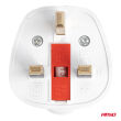 Zestaw adapterów podróżnych z bezpiecznikiem EU UK 13A 250V 10szt. AMIO-04858 - 4