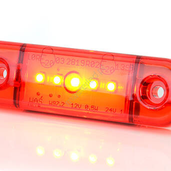 Obrysówka LED pozycyjna tylna 712 12/24V