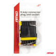 Kostka wtyk złącze hermetyczne superseal 6 PIN AMIO-03522 - 4