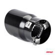 Końcówka tłumika wydechu stal nierdzewna MT 017B czarna AMIO-01317 - 2