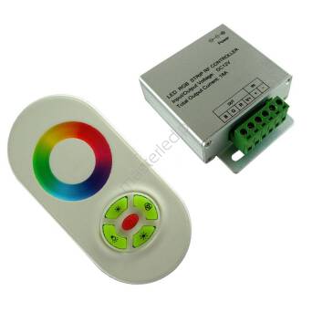 Kontroler LED RF dotykowy 18A 5 key biały