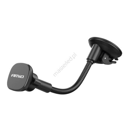 Uchwyt do samochodu na telefon szybę kokpit deskę magnetyczny AMIO-03790
