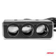 Rozdzielacz gniazda zapalniczki z ładowarką 2x USB-A QC3.0 12V 24V 120W 80cm AMIO-04364 - 4