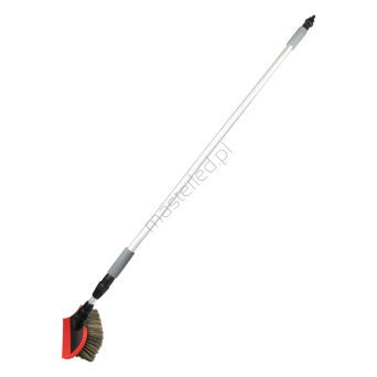 Szczotka teleskopowa przepływowa do mycia samochodu auta 141-240cm AMIO-03956