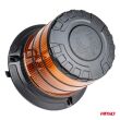 Lampa ostrzegawcza błyskowa kogut LED W30M 12V 24V AMIO-04111 - 3