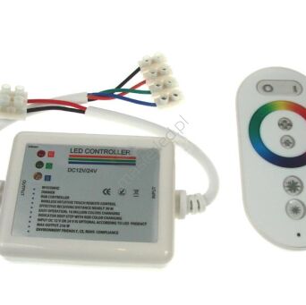 Kontroler LED RF dotykowy 18A 6 key biały